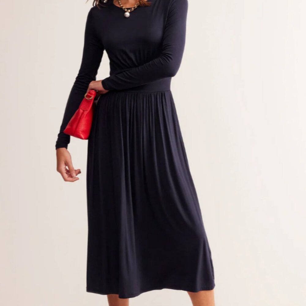 Thea Long Sleeve Jersey Dress